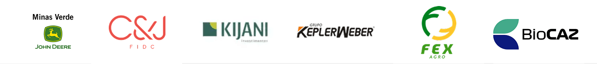 Logotipos de clientes e parceiros da AgriSafe